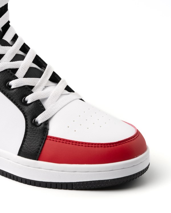 SPACE SHOES S/40 BLACK/WHITE/RED