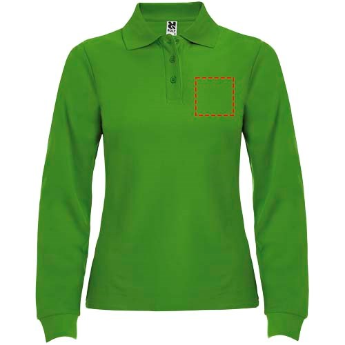 Estrella Langarm Poloshirt für Damen