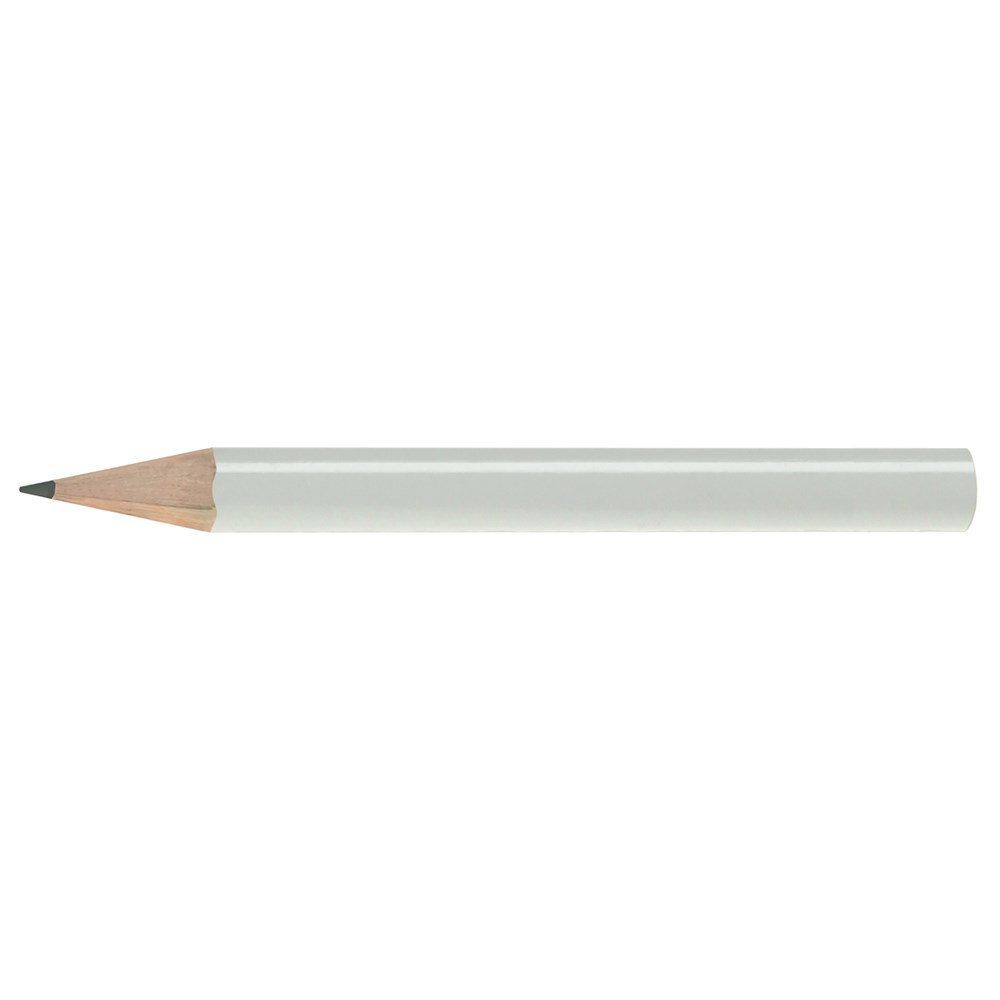 Bleistift, lackiert, rund, kurz