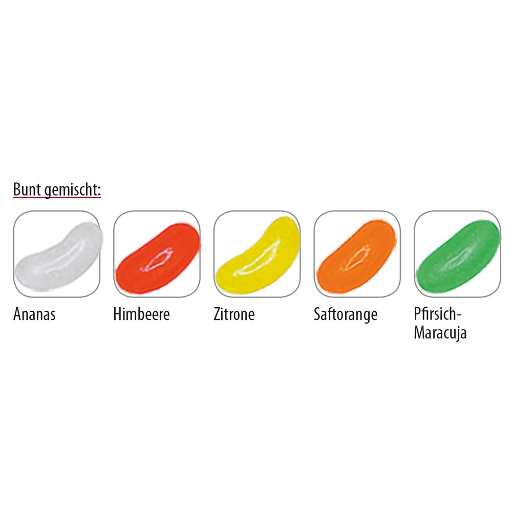 HARIBO Jelly Beans Werbetüte 10 g  ,  Inhalt:  HARIBO Jelly Beans