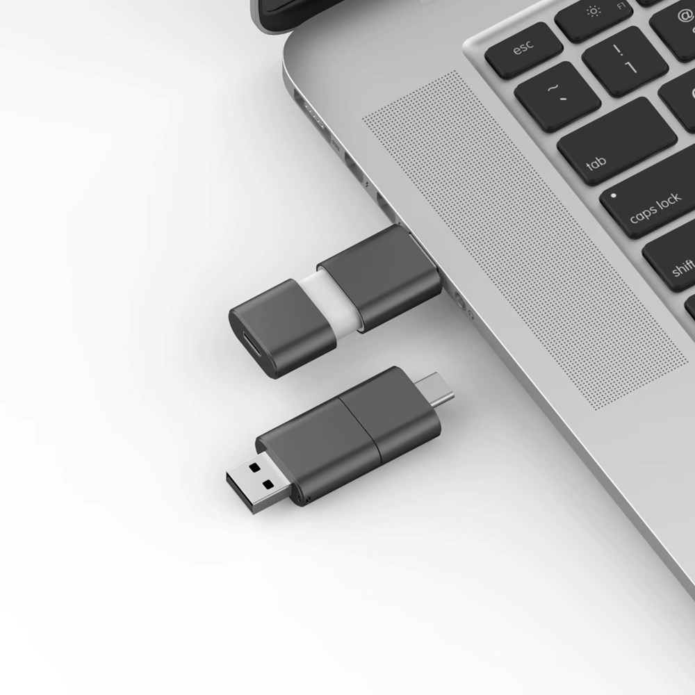 USB-Stick ZenDrive Type A-C-Rot-32 GB