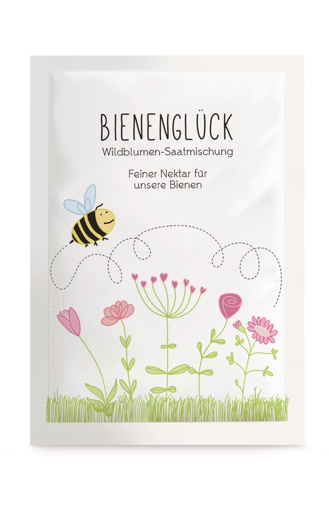 Samentütchen "Bienenglück"