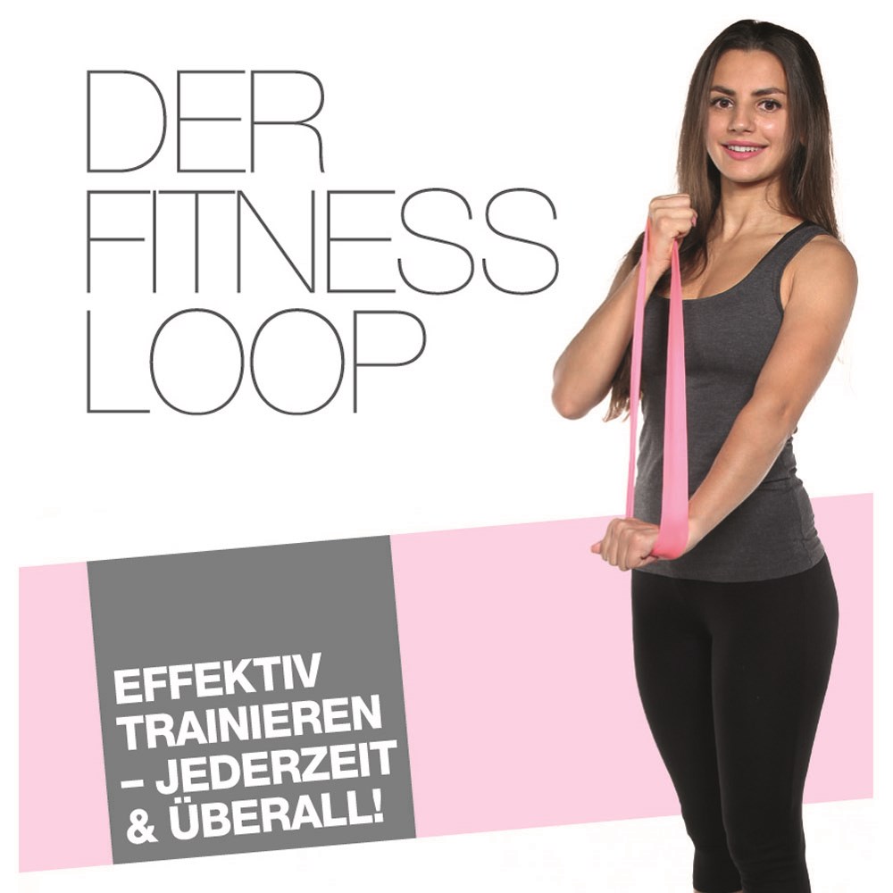 Fitnessloop, Orange (mittel) - nachhaltig & vegan