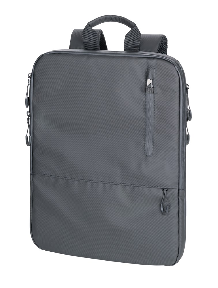 TROIKA Laptop-Rucksack TROIKA BLACK EXPANDABLE