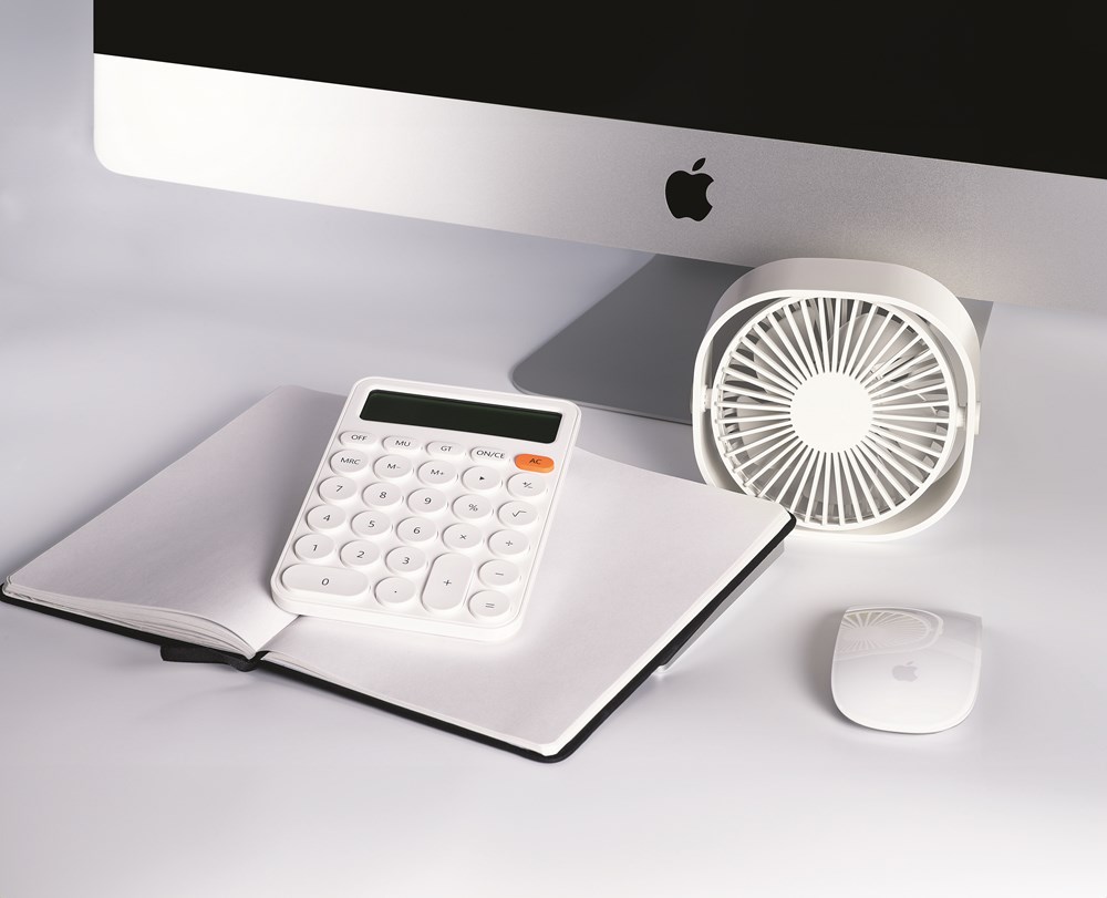 BREEZE Tischventilator mit USB- Anschluss