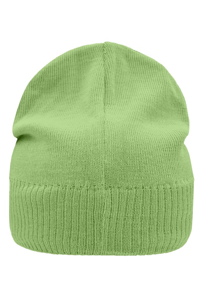 Knitted Beanie with Fleece Inset