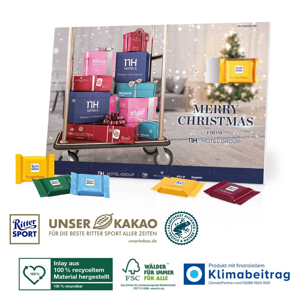 Tisch-Adventskalender „Ritter SPORT“