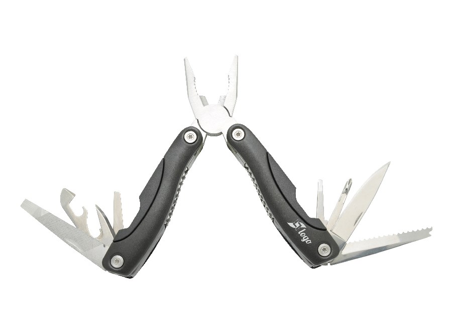 Multitool 'Locker', 12 Funktionen, Aluminium