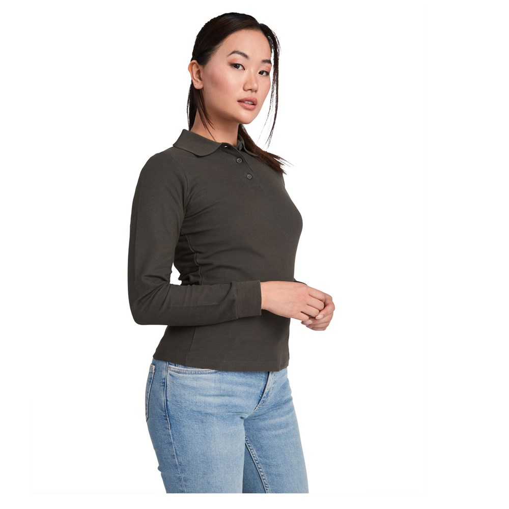 Estrella Langarm Poloshirt für Damen