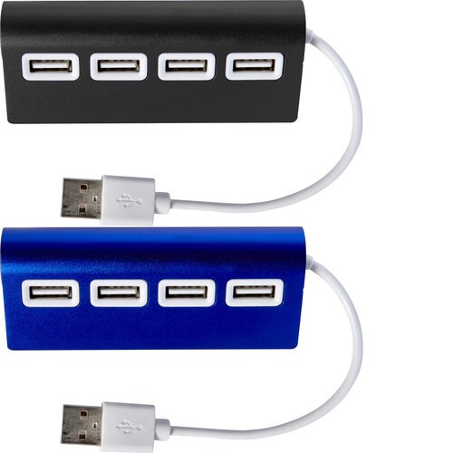 USB-Hub aus Aluminium Leo