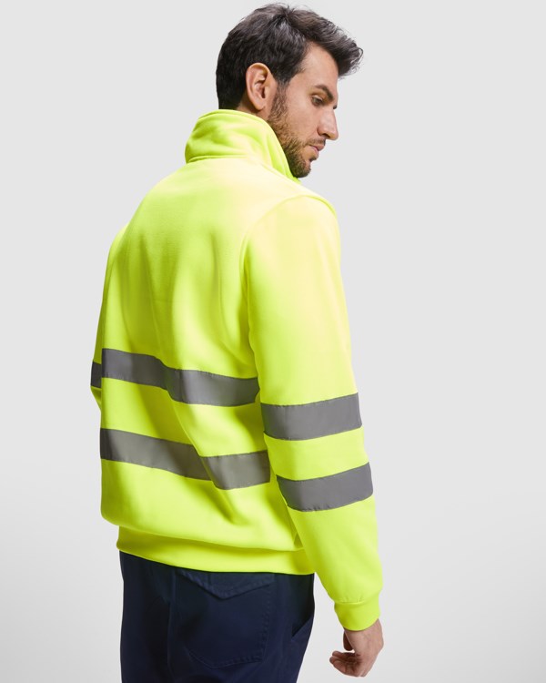 AV SPICA SWEATSHIRT S/L LEAD/FLUOR YELLOW