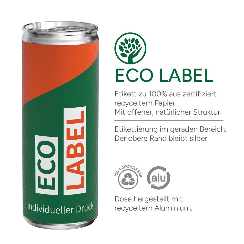 Energy Drink zuckerfrei, Eco Label