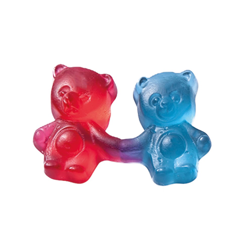 HARIBO Bärchen-Pärchen Werbetüte 1 Stück  ,  Inhalt:  HARIBO Bärchen-Pärchen