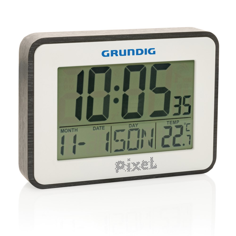 Grundig Thermometer, Wecker und Kalender