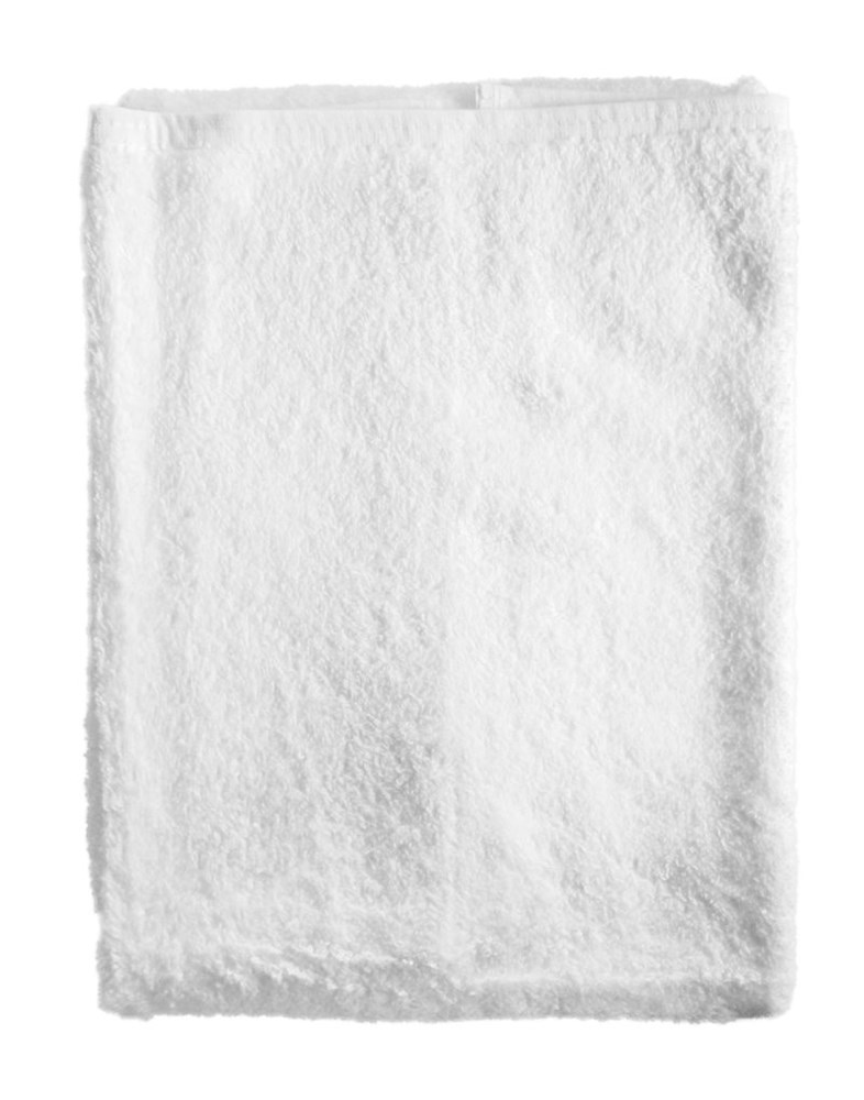 Hochwertiges Handtuch ohne Bordüre Weiß