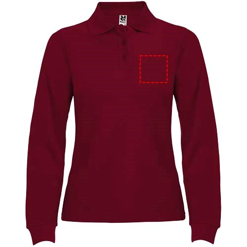 Estrella Langarm Poloshirt für Damen