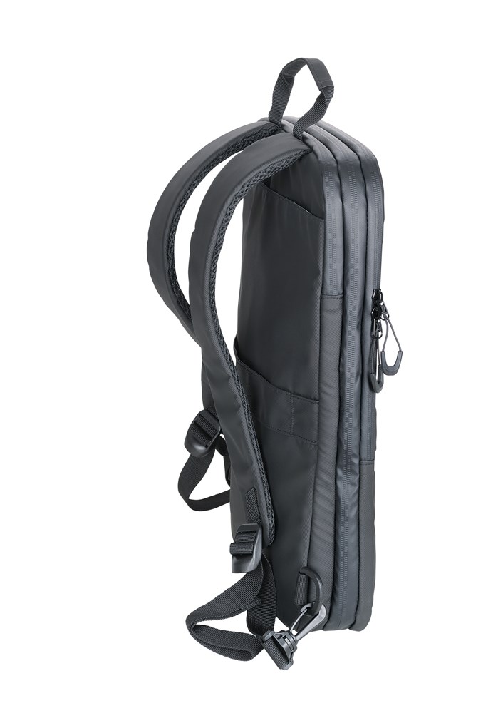 TROIKA Laptop-Rucksack TROIKA BLACK EXPANDABLE