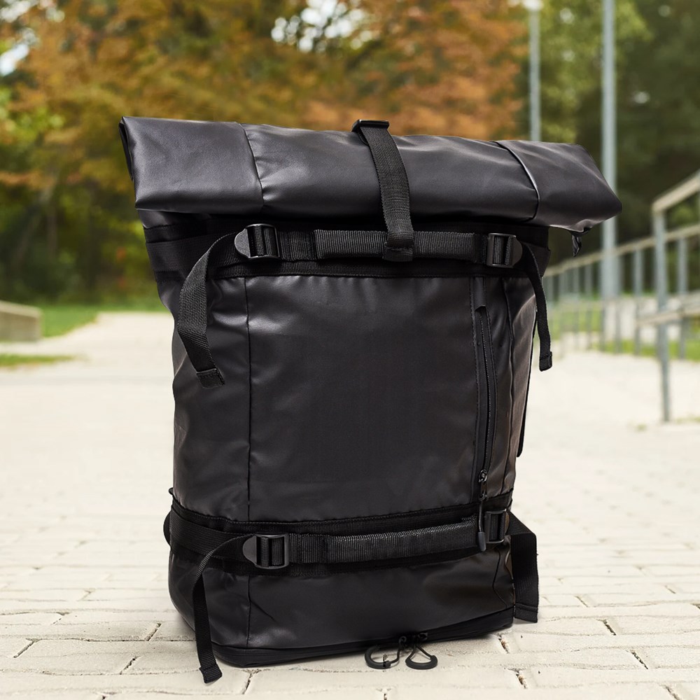 VentureRoll Backpack-Schwarz